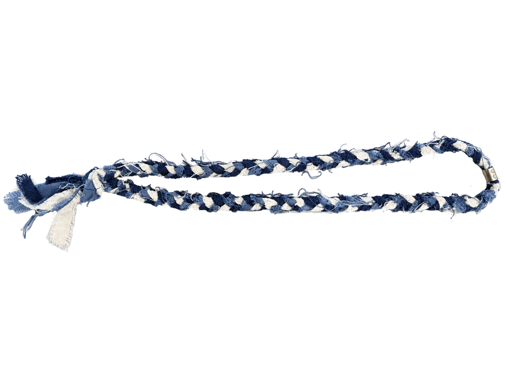 Halskette - geflochtenes Armband Glücksbringer Christophe