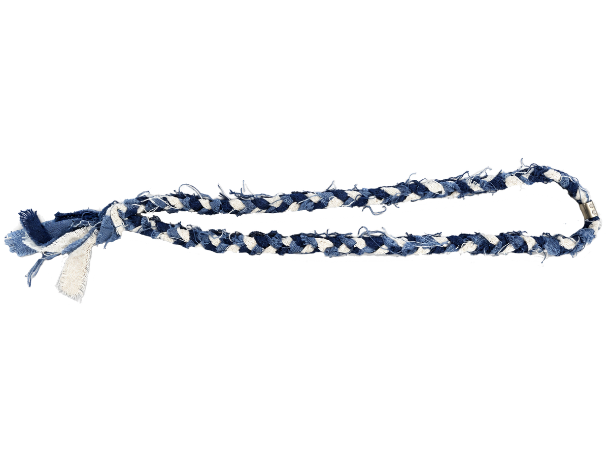 Halskette - geflochtenes Armband Glücksbringer Christophe