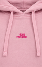 Rosa Hoodie mit Herz