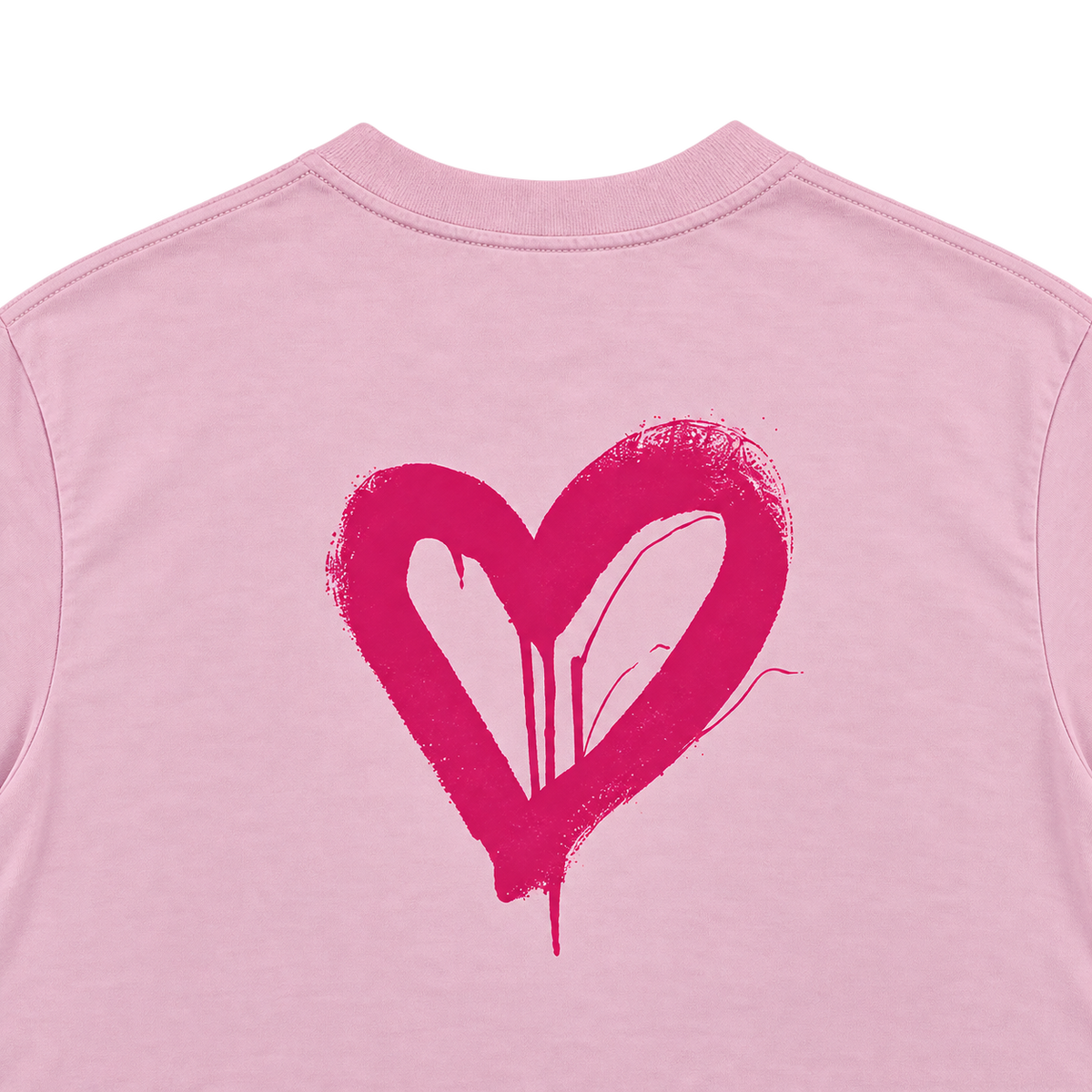 T-Shirt Rosa Herz