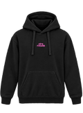 Schwarzer Hoodie mit Herz