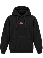 Schwarzer Hoodie mit Herz