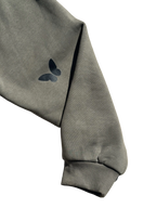 Khakifarbener Hoodie