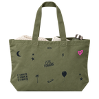 Tote bag Kaki - rempli