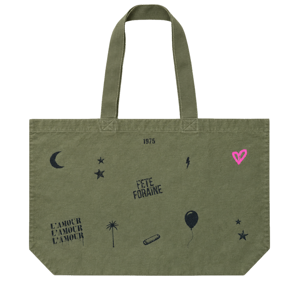 Tote bag Kaki détouré