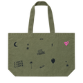 Tote bag Kaki détouré