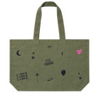 Tote bag Kaki détouré