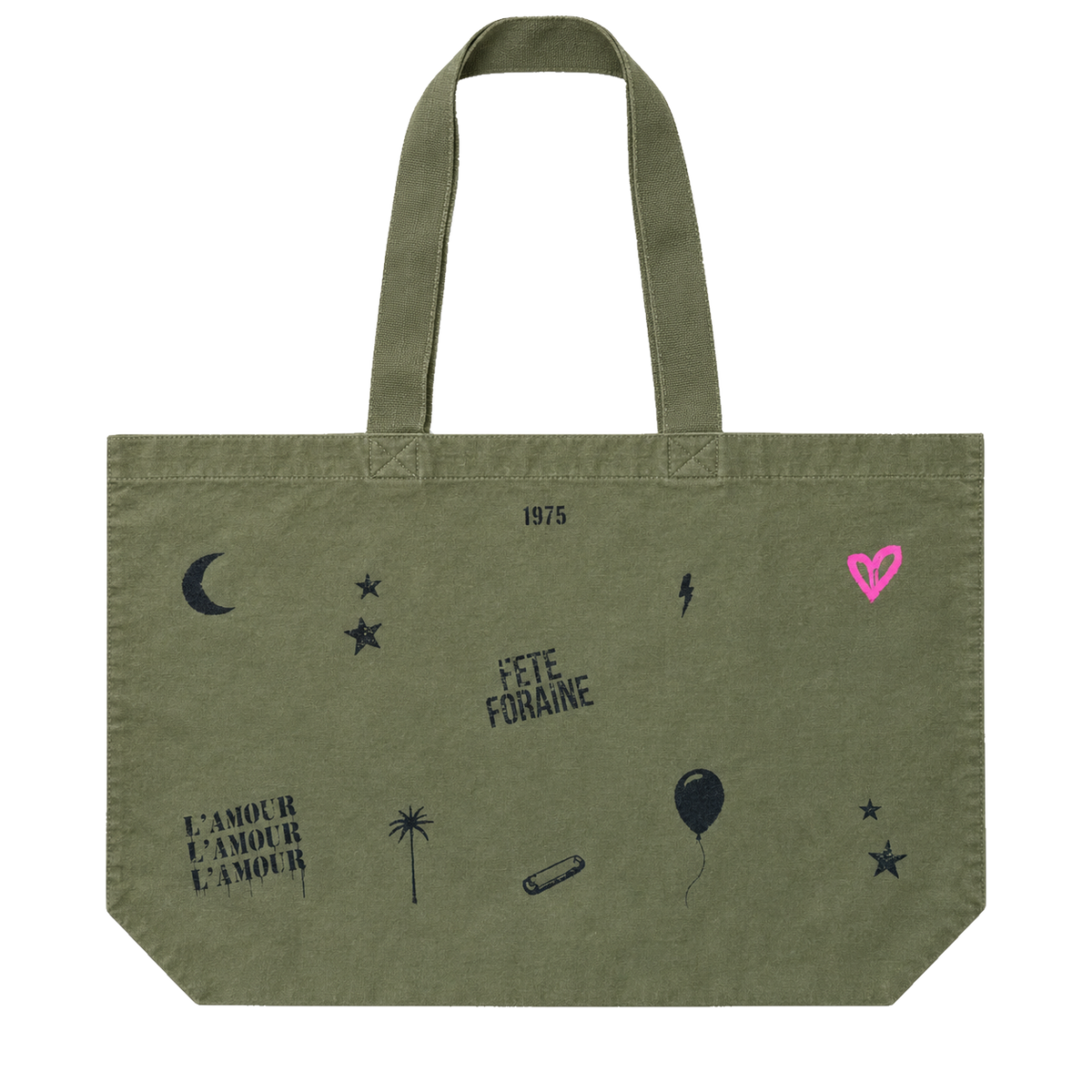 Tote bag Kaki détouré