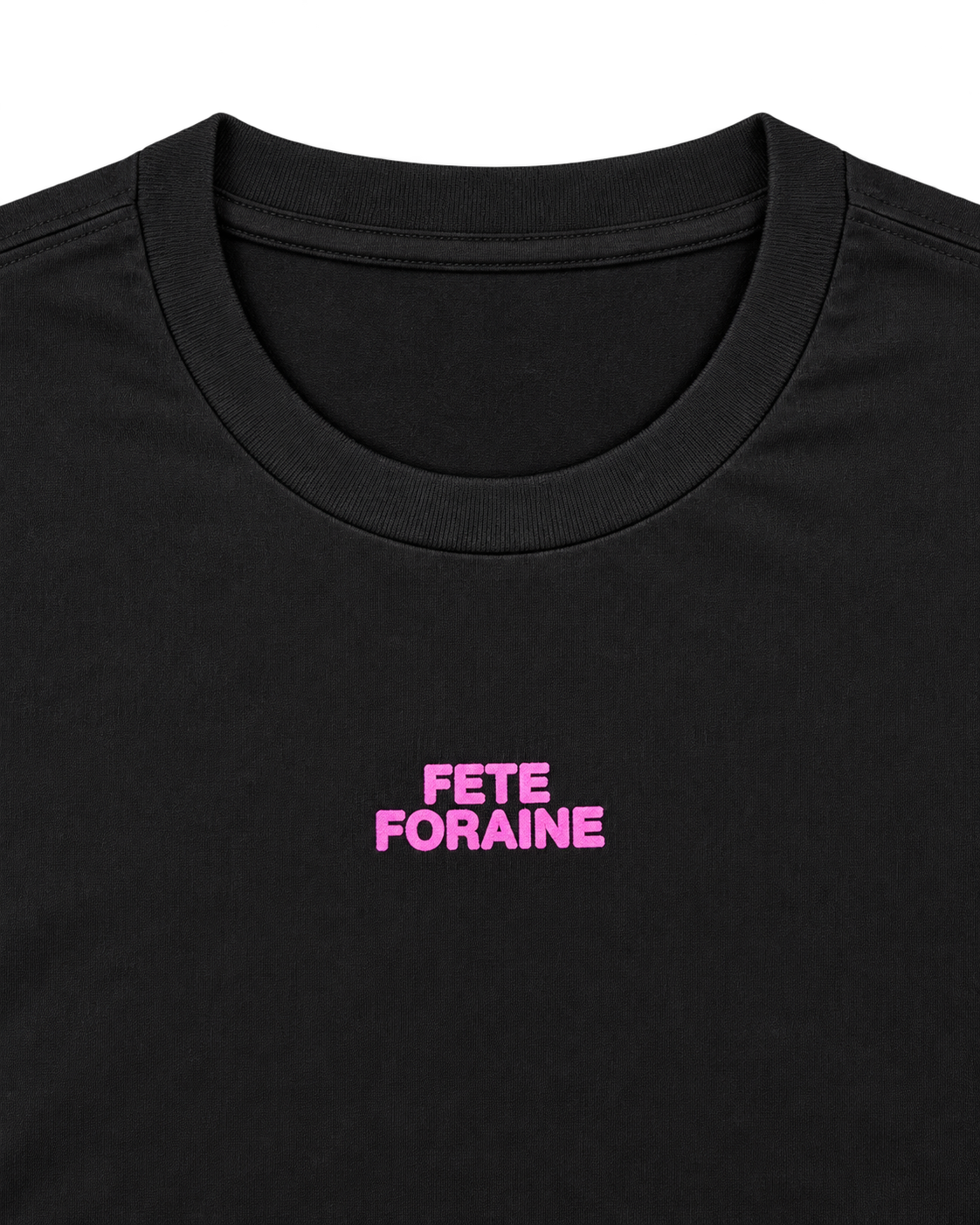 T-shirt Noir coeur